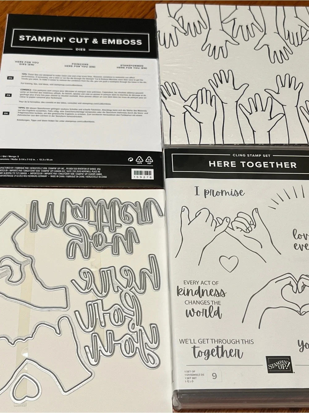 Stampin’ Up! Here Together Bundle + NEW All Together DSP – Retired